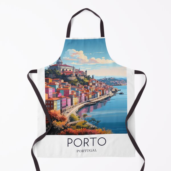 Item preview, A Pop Art Travel Print of Porto - Portugal designed and sold by StudioRedKoala.