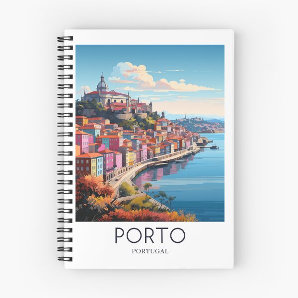 Item preview, A Pop Art Travel Print of Porto - Portugal  designed and sold by StudioRedKoala.