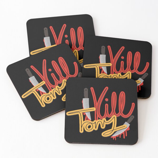 Item preview, Kill Tony Podcast Handwritten Design With Knives designed and sold by Kill Tony Fan Designs.