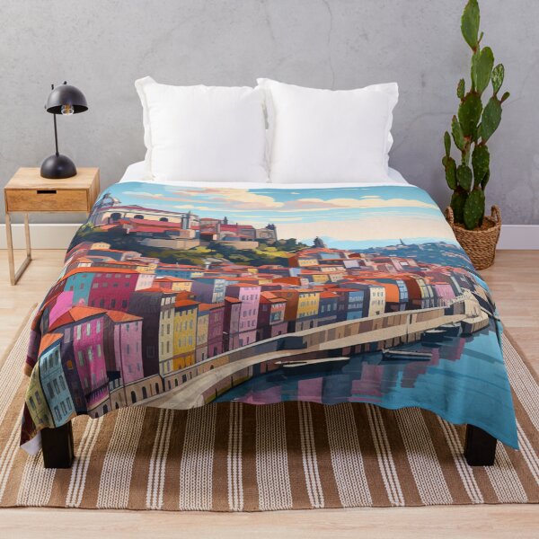 Item preview, A Pop Art Travel Print of Porto - Portugal  designed and sold by StudioRedKoala.
