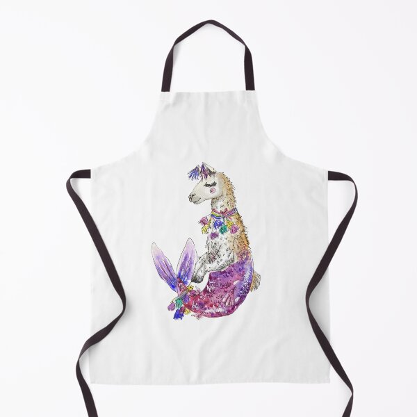 Item preview, Llama Mermaid designed and sold by Aquabunart.