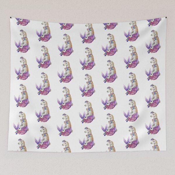 Item preview, Llama Mermaid designed and sold by Aquabunart.