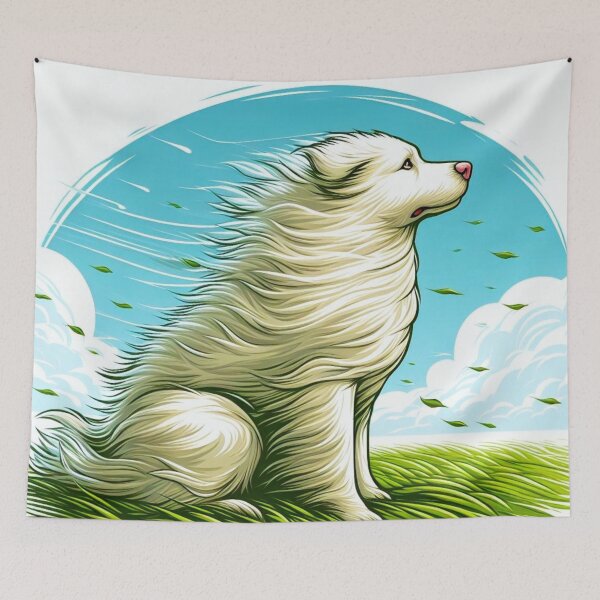 Artikelvorschau, Hund und Wind. entworfen und verkauft von growing-mom.