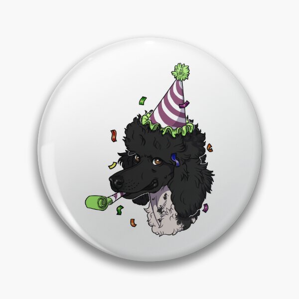 Item preview, Black Parti Poodle designed and sold by ElectricRevival.