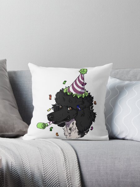 Aperçu de l'œuvre Caniche Parti noir créée et vendue par ElectricRevival.