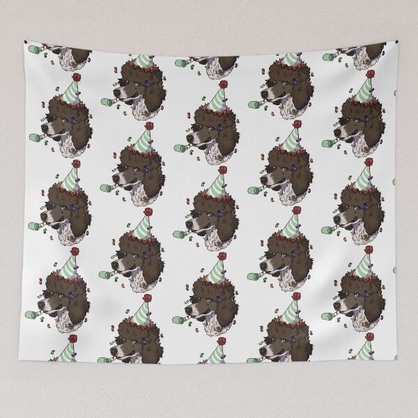 Item preview, Brown Parti Poodle designed and sold by ElectricRevival.