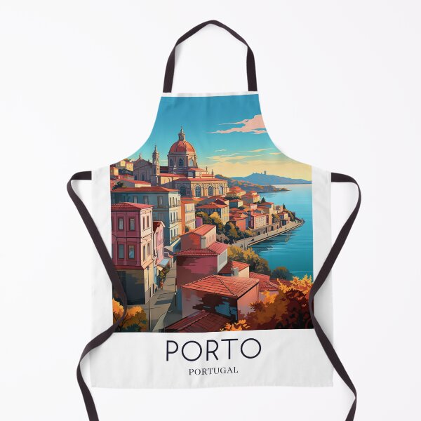 Item preview, A Pop Art Travel Print of Porto - Portugal designed and sold by StudioRedKoala.
