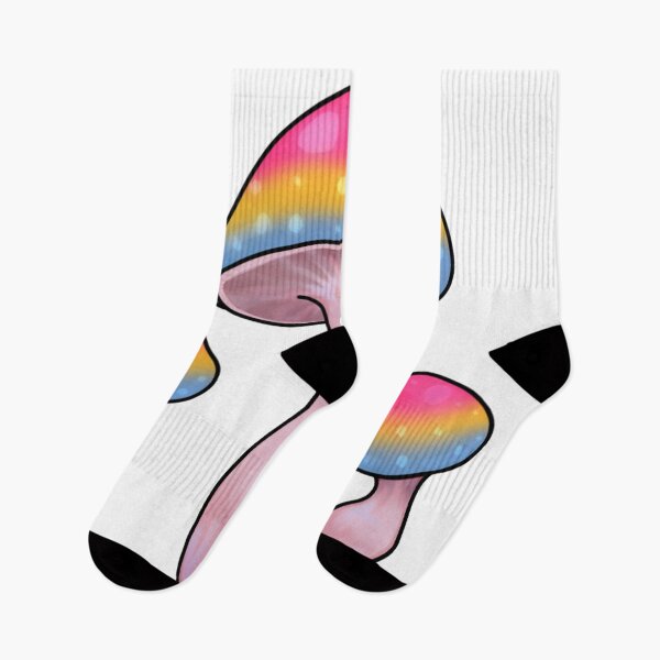 Item preview, Pansexual pride mushrooms! designed and sold by Artist-in-space.