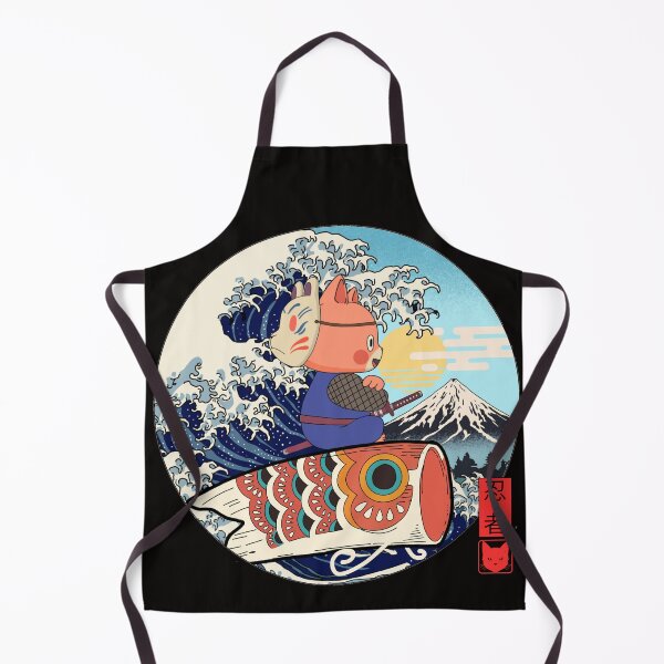 Item preview, Ninja Cat Riding A Koinobori designed and sold by Agunikyle.