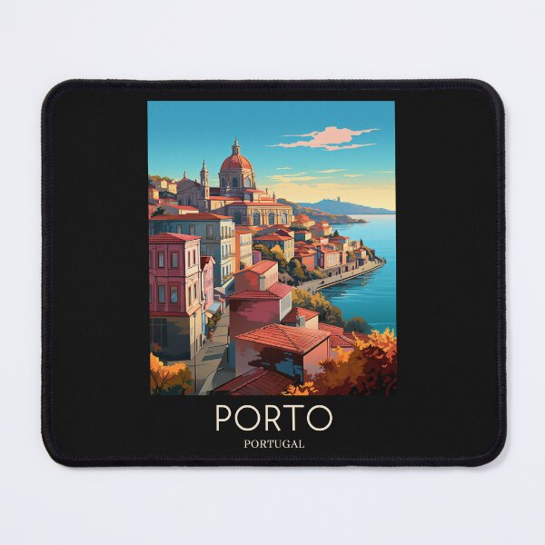 Item preview, A Pop Art Travel Print of Porto - Portugal designed and sold by StudioRedKoala.