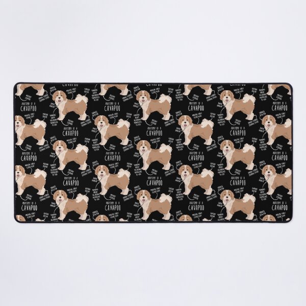 Item preview, Parti Cavapoo Dog Anatomy designed and sold by ElectricRevival.