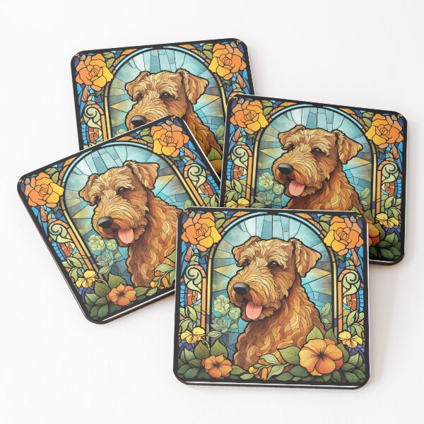 Item preview, Adorable Airedale terrier designed and sold by MendaciousMina.