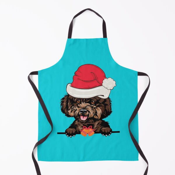 Item preview, poodle dog christmas designed and sold by ElectricRevival.