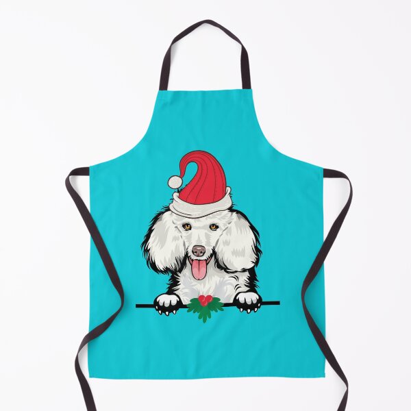 Item preview, poodle dog christmas designed and sold by ElectricRevival.