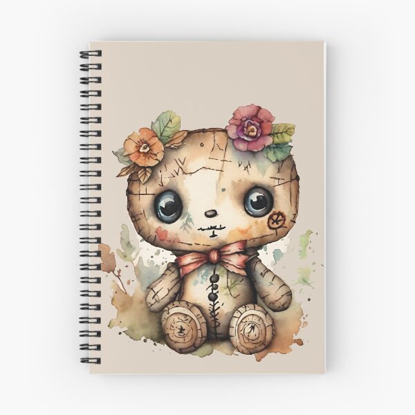 Item preview, Cute Floral Voodoo Doll  designed and sold by FantasyMama.