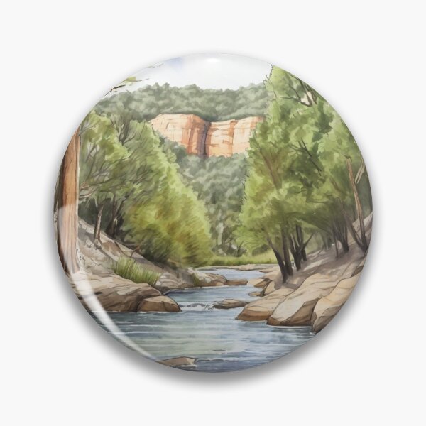 Item preview, Colour sketch of a riverside scene designed and sold by ailia-hikaru.