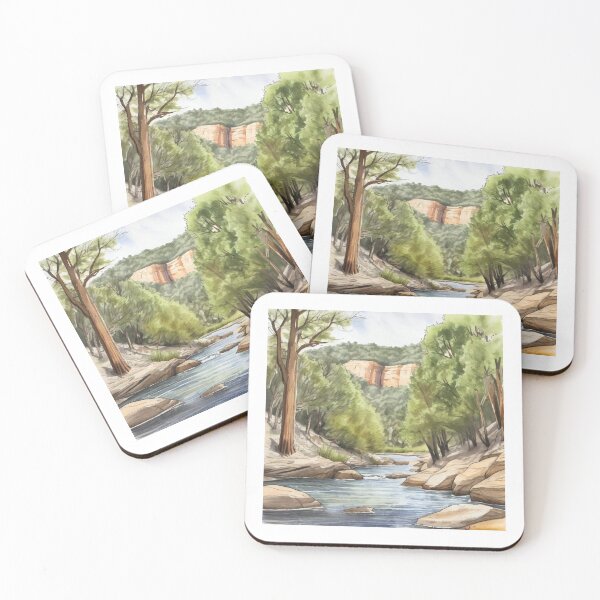 Item preview, Colour sketch of a riverside scene designed and sold by ailia-hikaru.