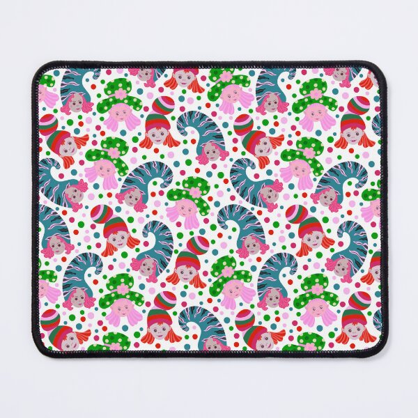 Item preview, Giggling girls, snowflakes dance, cuteness in winter red and green palate designed and sold by Kaushlydraw.
