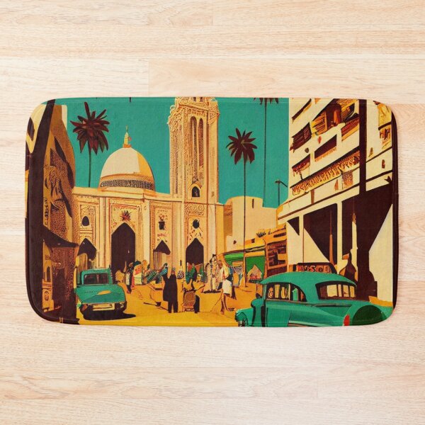 Artikelvorschau, Karachi Pakistan Retro entworfen und verkauft von newellvictor.