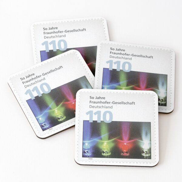 Item preview, Stamp from Deutsche Post, 50th anniversary of Fraunhofer Society designed and sold by HeraldryCabinet.