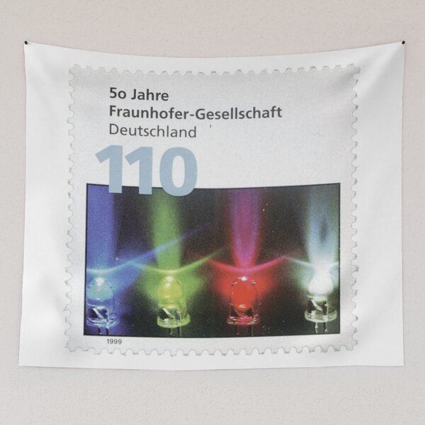 Item preview, Stamp from Deutsche Post, 50th anniversary of Fraunhofer Society designed and sold by HeraldryCabinet.