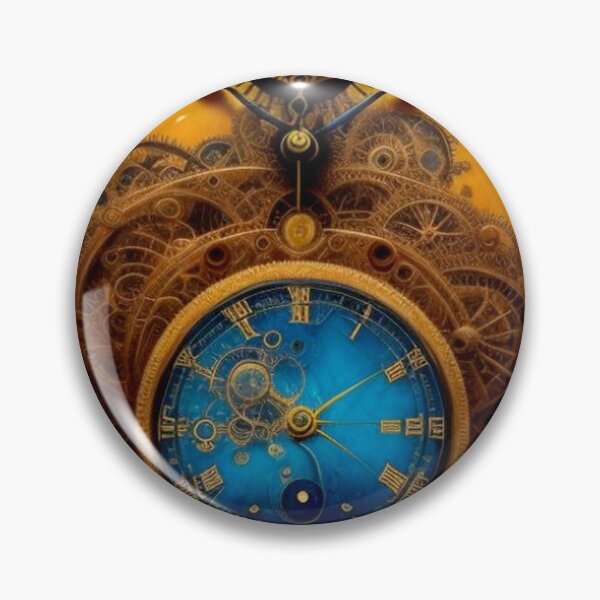 Item preview, Trippy Moon Phase Watch Mechanical Dials designed and sold by TheDarkWardrobe.