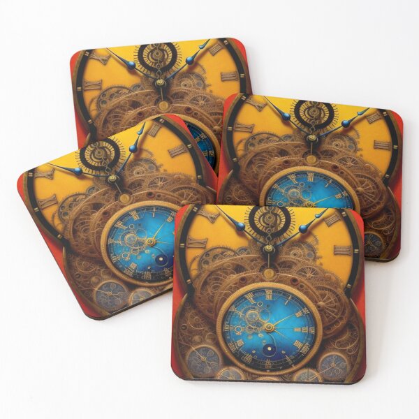 Item preview, Trippy Moon Phase Watch Mechanical Dials designed and sold by TheDarkWardrobe.