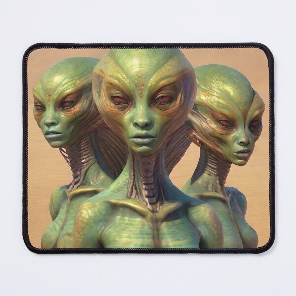 Item preview, Female Aliens #83 - "Trish, Tammy, and Terry" designed and sold by Daveidaho.
