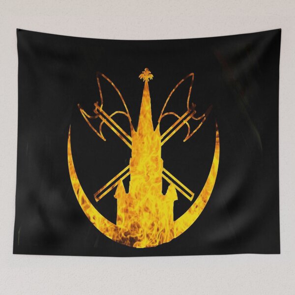 Item preview, Dark Guard Flag designed and sold by Gege-16.