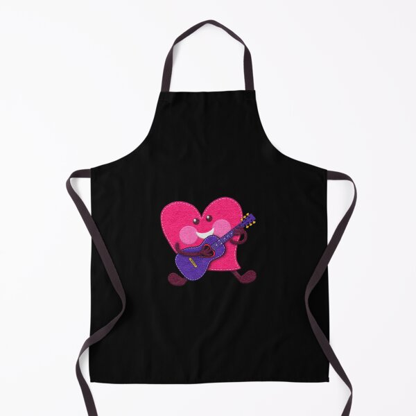 Item preview, Heart Guy Playing His Purple Guitar Cute Characters by Cherie(c)2023 designed and sold by CheriesArt.
