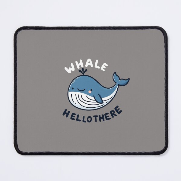 Item preview, Whale Hello There - Charming Oceanic Greeting designed and sold by YoBoiRedgie.