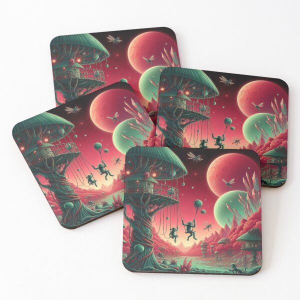 Item preview, Monkeys in a mystical land. designed and sold by LindaV44.
