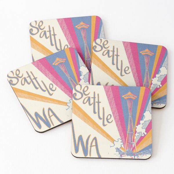 Item preview, Vintage Space Needle, Seattle WA designed and sold by Gabi @ Lavender Haze Press.