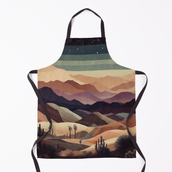 Item preview, Rolling Desert at Night - Geometric Dunes designed and sold by HausKatz.