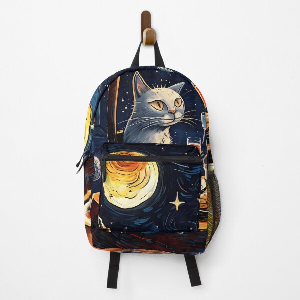 Item preview, Beautiful Night With Moonlight Wines And Food Cutie Silly Minimalist Cats designed and sold by omerfdln34.