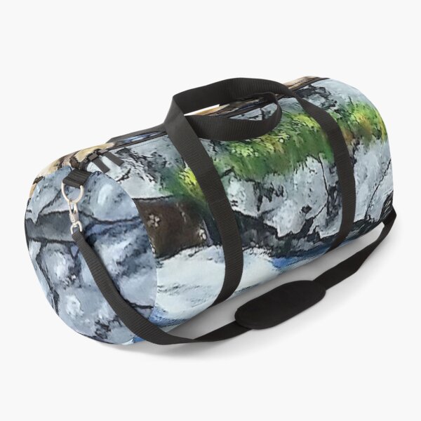 Item preview, river bear fish waterfall designed and sold by janjacbu.
