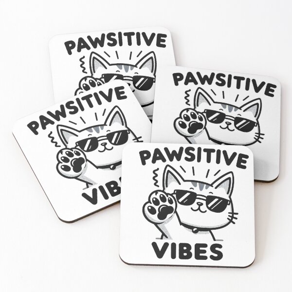 Item preview, Pawsitive Vibes - Cheerful Cat designed and sold by YoBoiRedgie.