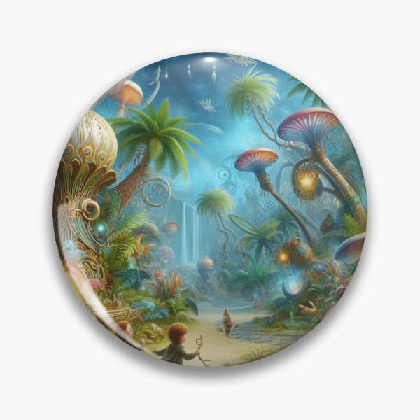 Item preview, Children playing in mystical land. designed and sold by LindaV44.