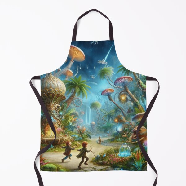Item preview, Children playing in mystical land. designed and sold by LindaV44.
