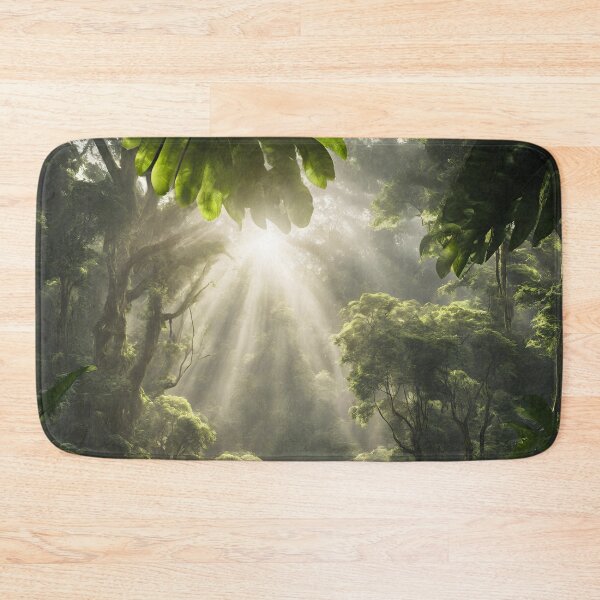 Item preview, Lush Tropical Rainforest with Sun designed and sold by AnimaliaStar.