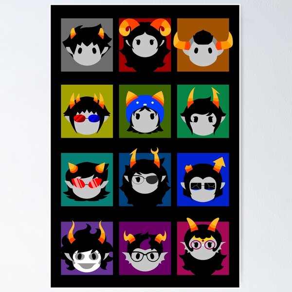 Artikel-Vorschau von Chibi Homestuck Trolle, designt und verkauft von Jaytaku.