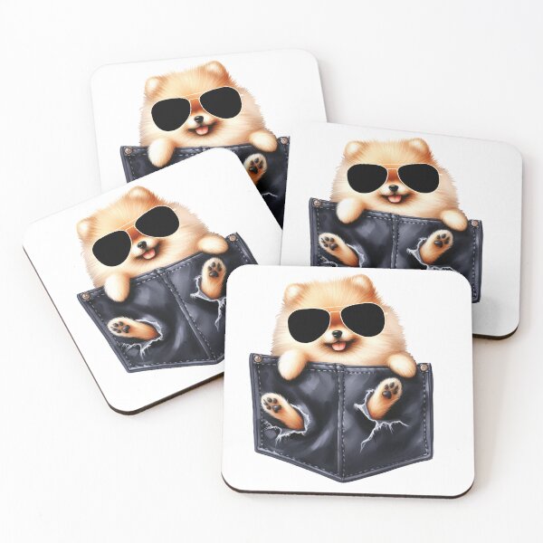 Item preview, Cool Pomeranian In The Pocket designed and sold by TheAnimalZ00.