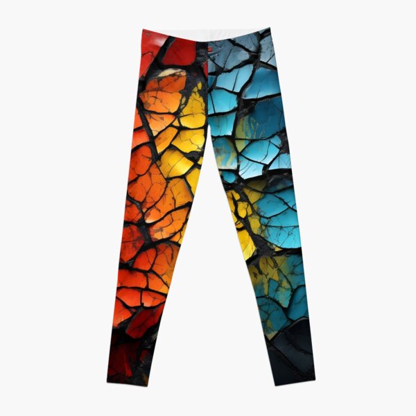 Cracked Leggings for Sale