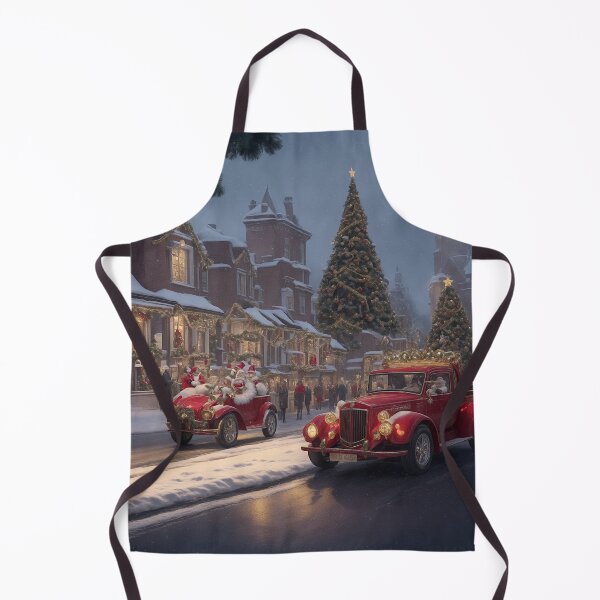 Item preview, Santa's Joyride: A Christmas Carnival on Canvas designed and sold by Best-Art-32.