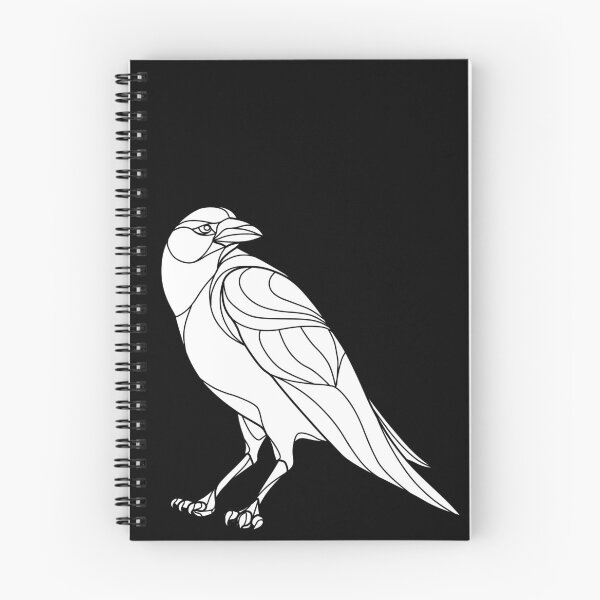 Item preview, Unseen Crow (Lineart, Black) designed and sold by CrowUnseen.