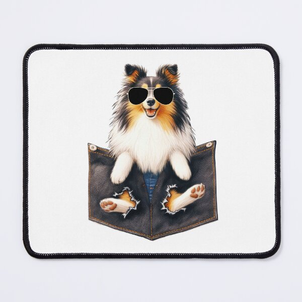 Item preview, Cool Sheltie In The Pocket designed and sold by TheAnimalZ00.