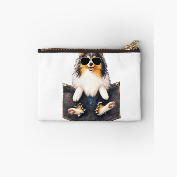 Item preview, Cool Sheltie In The Pocket designed and sold by TheAnimalZ00.