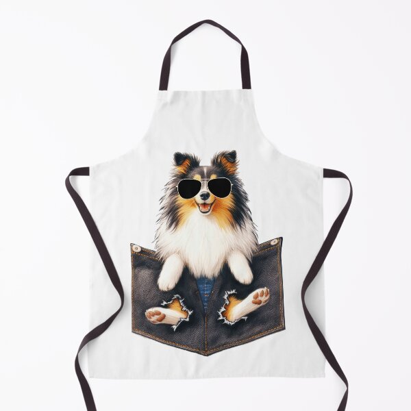 Item preview, Cool Sheltie In The Pocket designed and sold by TheAnimalZ00.