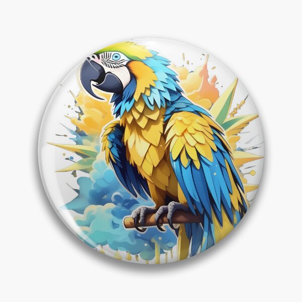 Item preview, Blue and Yellow Macaw designed and sold by Gabriel0x.