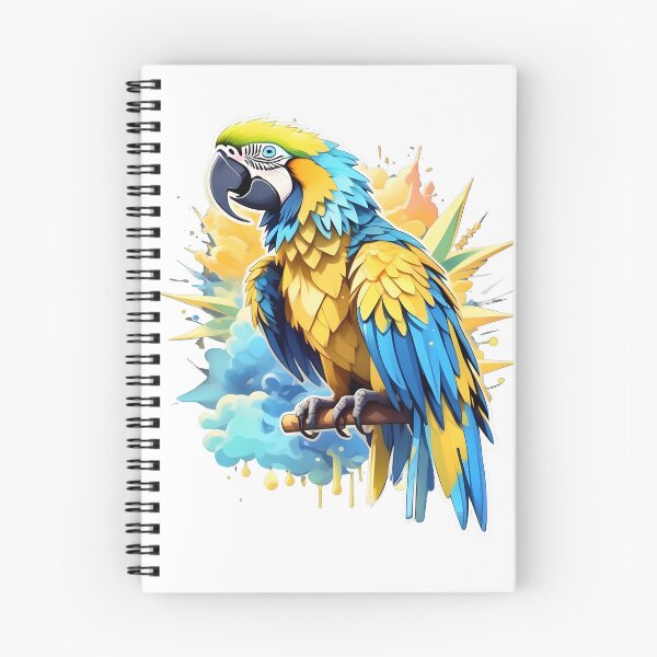 Item preview, Blue and Yellow Macaw designed and sold by Gabriel0x.